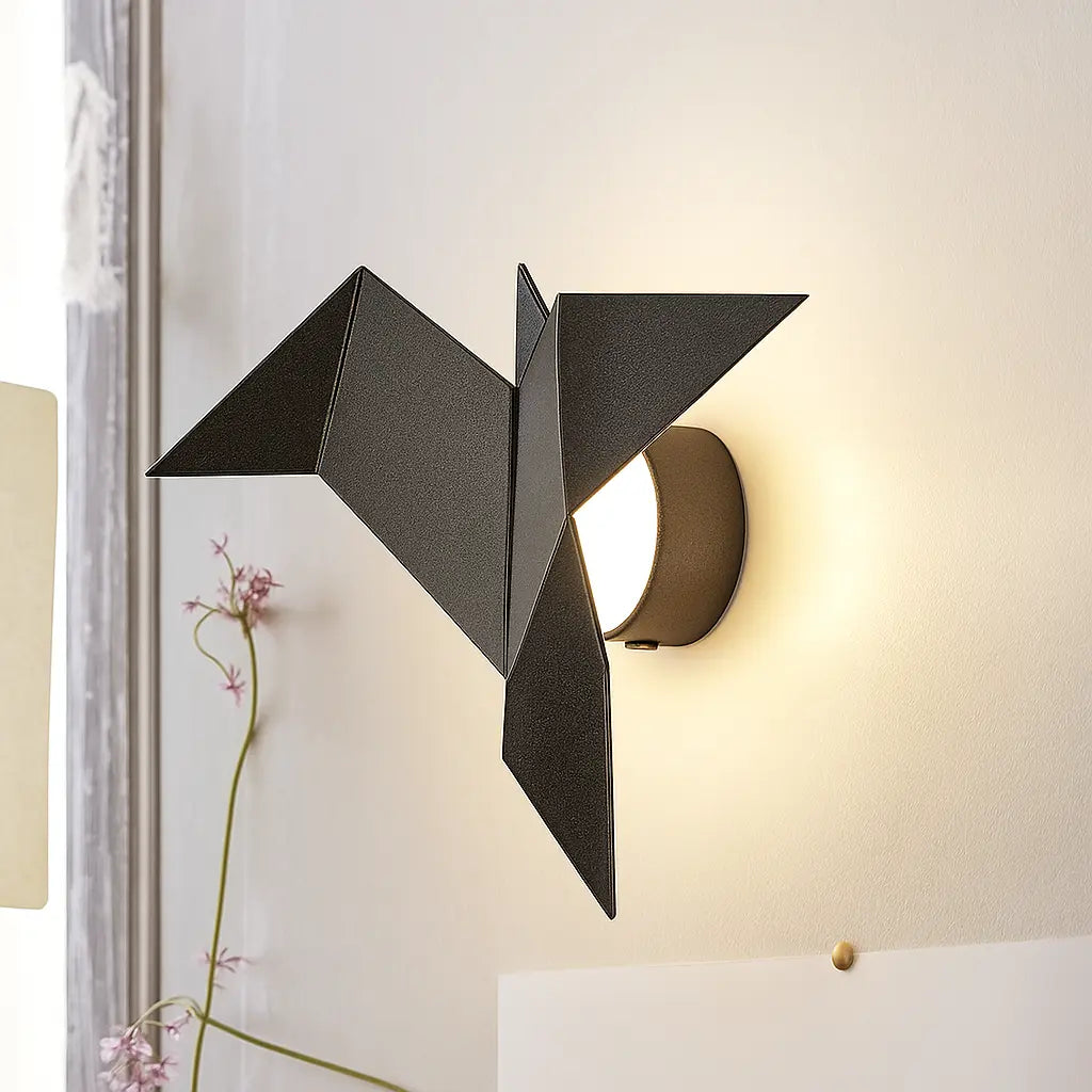 Applique murale origami oiseau – Design moderne décoratif