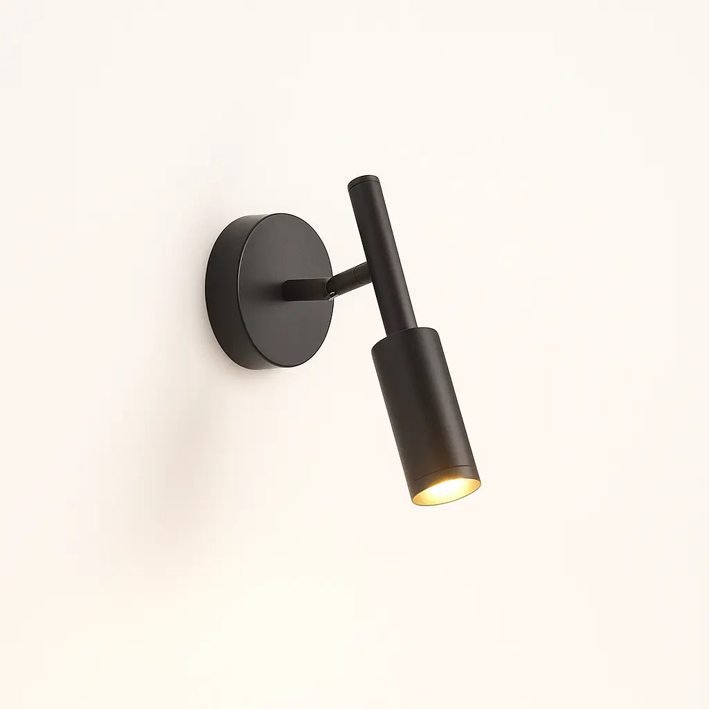 Applique murale rotative LED – Éclairage mural élégant noir et or