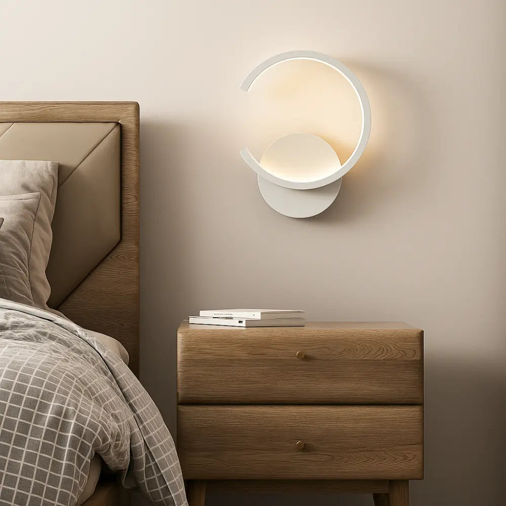 Applique murale LED design circulaire – Style moderne et épuré