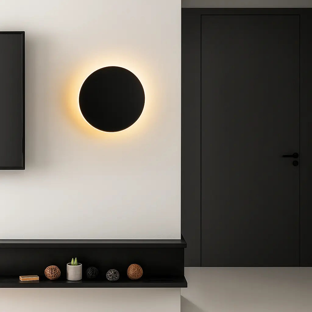 Applique murale LED ronde – Éclairage d’ambiance design