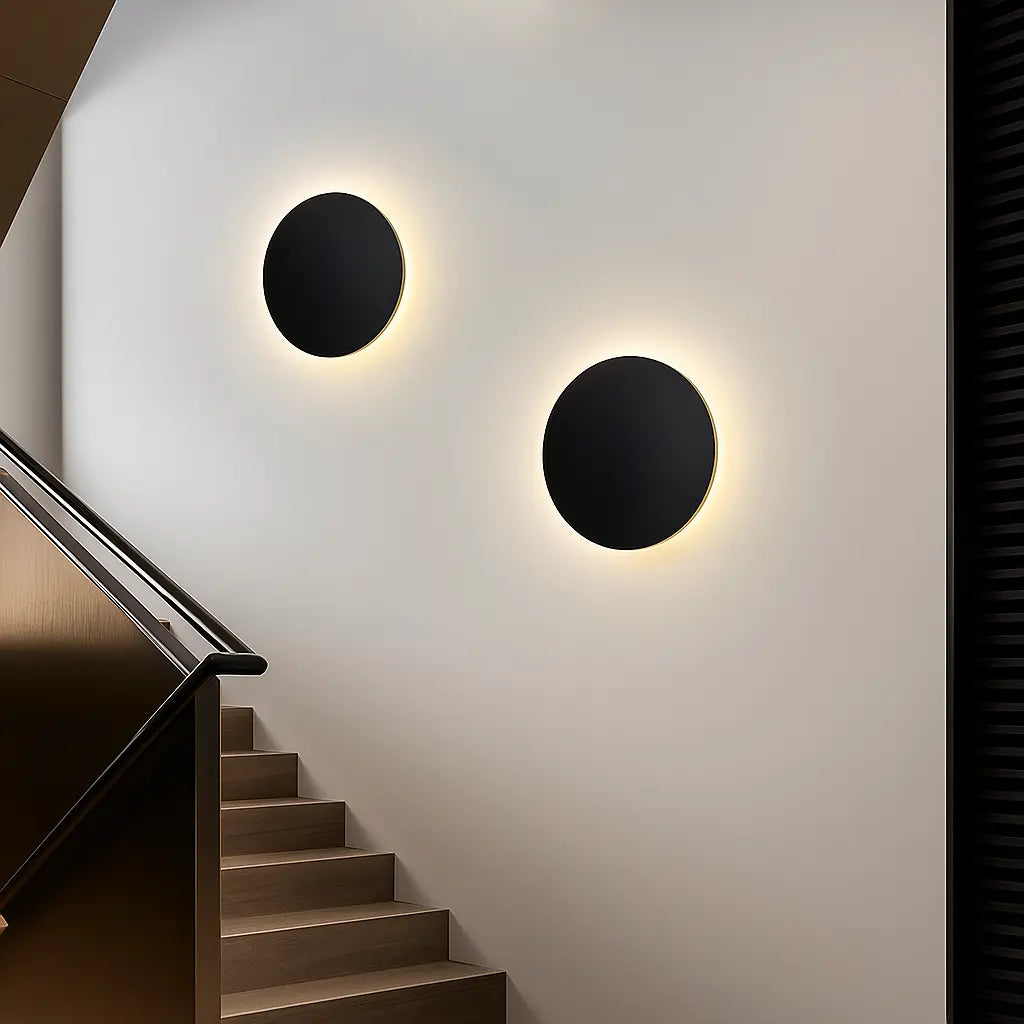 Applique murale LED ronde – Éclairage d’ambiance design