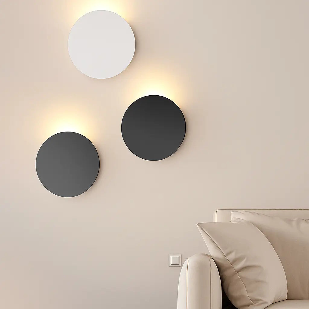Applique murale LED ronde – Éclairage d’ambiance design