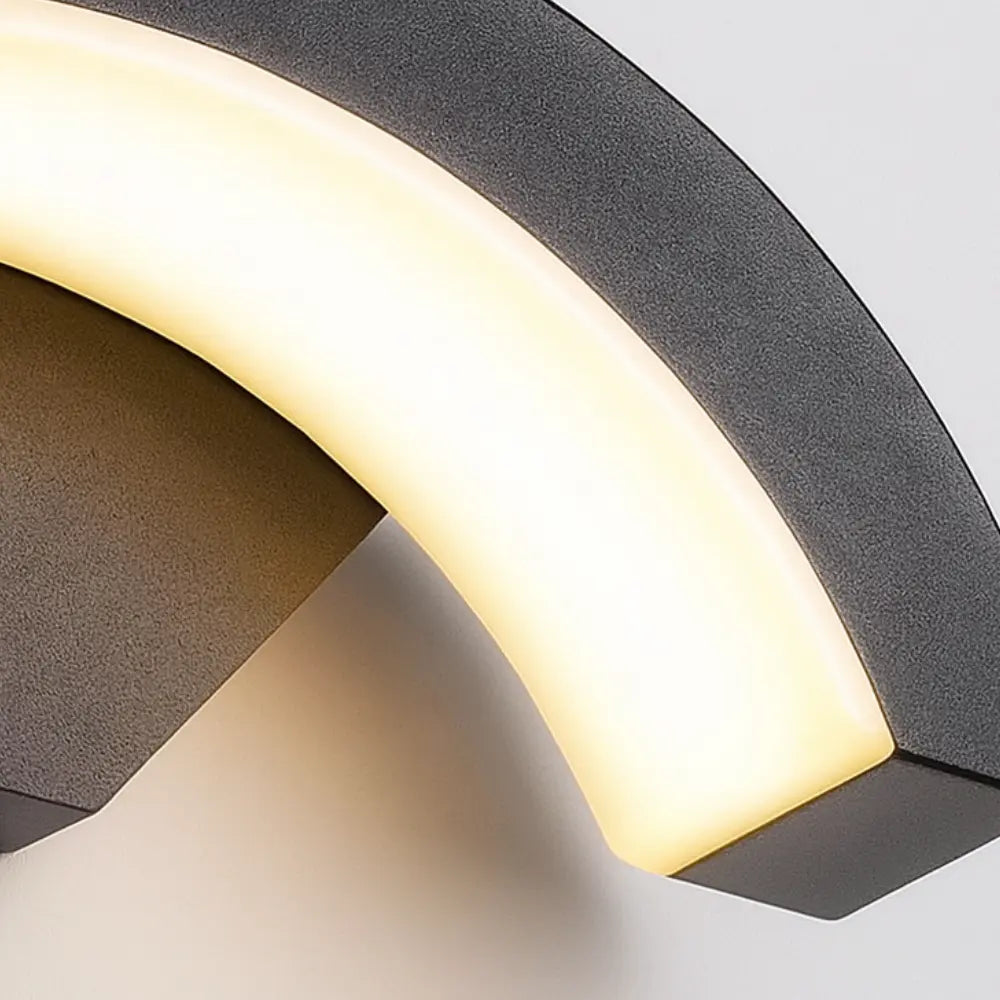 Applique murale extérieure LED avec détecteur de mouvement – Design moderne et étanche