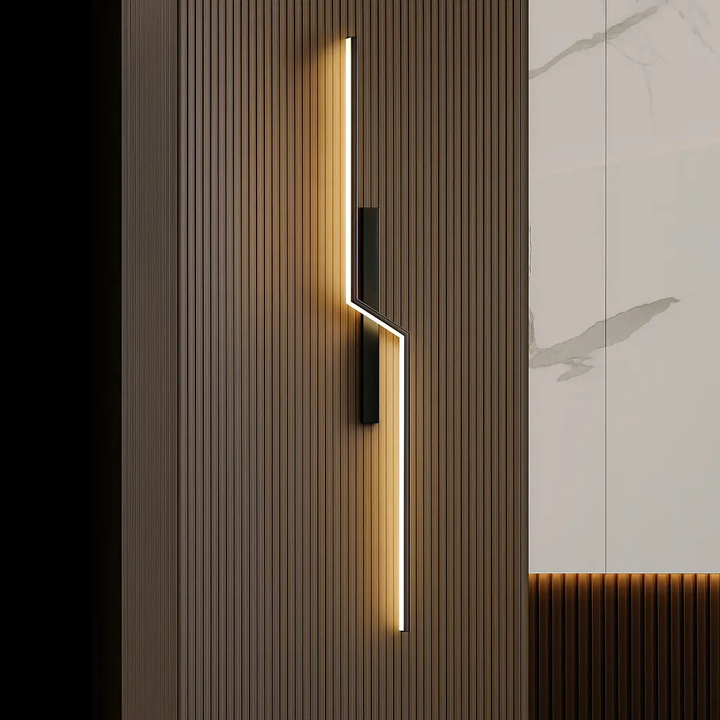 Applique murale LED design géométrique – Éclairage moderne pour salon, chambre ou couloir