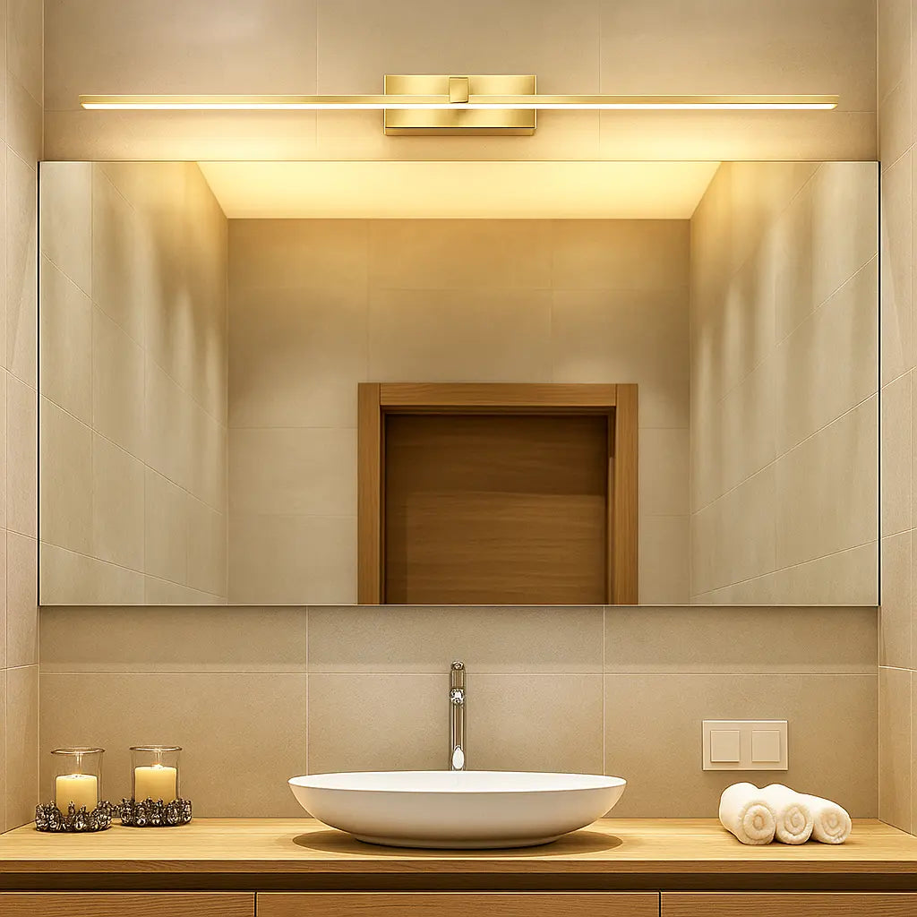 Applique LED miroir salle de bain – Éclairage mural étanche IP44