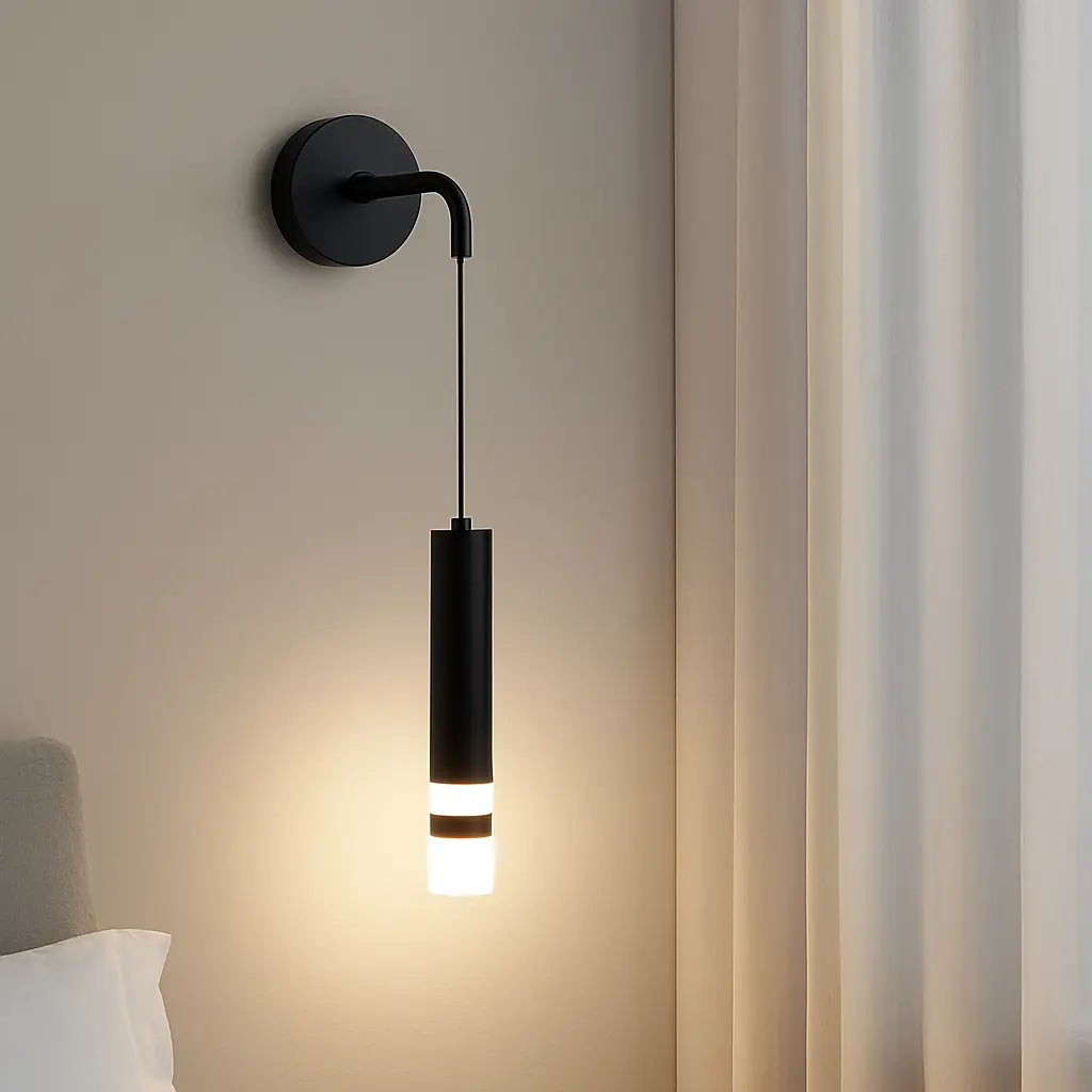 Applique murale moderne pour intérieur – Luminaire mural rotatif élégant