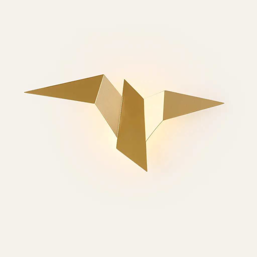 Applique murale origami oiseau – Design moderne décoratif