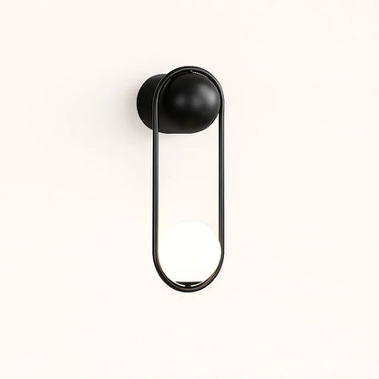 Applique murale LED design – noire ou dorée, style minimaliste moderne