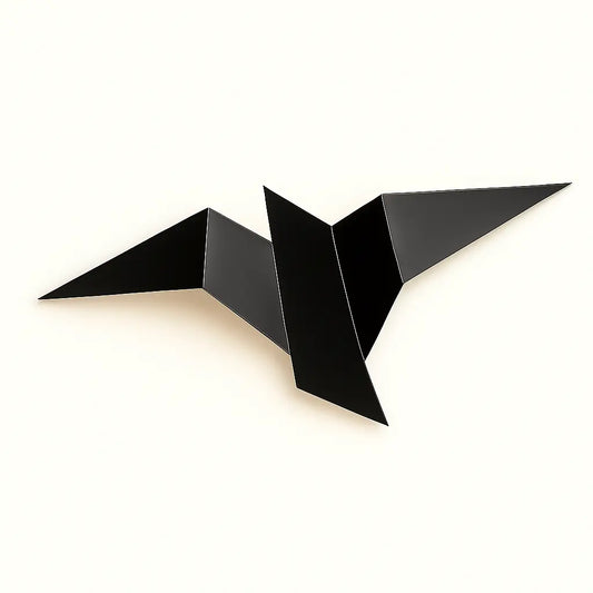 Applique murale origami oiseau – Design moderne décoratif