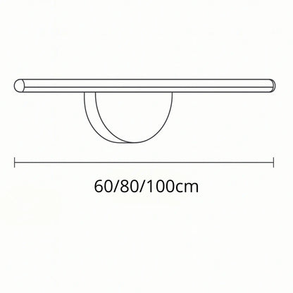 Applique murale LED moderne – éclairage bande bois pour salle de bain et miroir