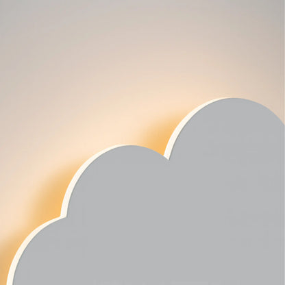 Applique murale LED nuage – lumière douce pour chambre enfant, avec prise