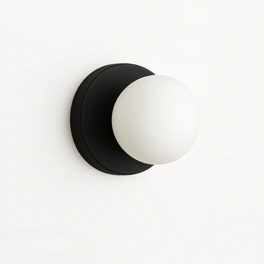Applique murale LED en verre opale – Style scandinave et chaleureux