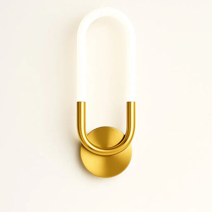 Applique murale LED design – noire ou dorée, style minimaliste moderne