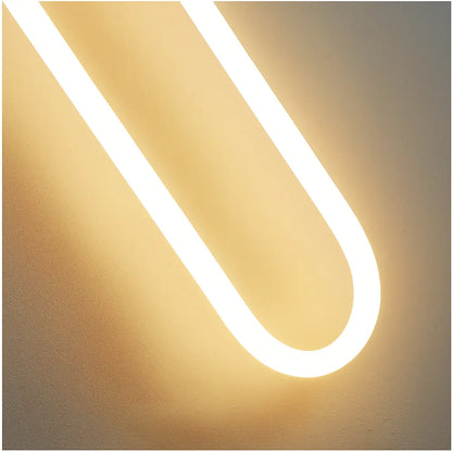 Applique murale LED design – noire ou dorée, style minimaliste moderne