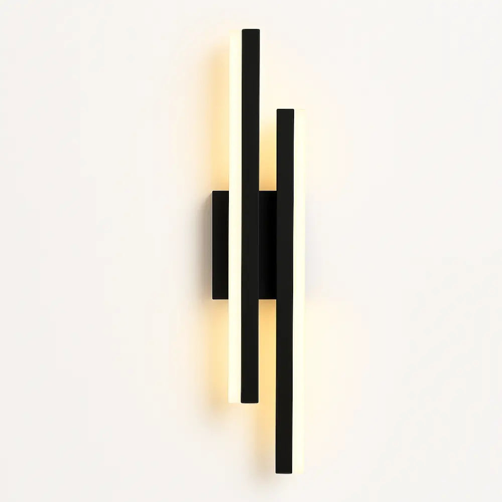 Applique murale LED design – Noir ou Doré – Éclairage moderne & élégant