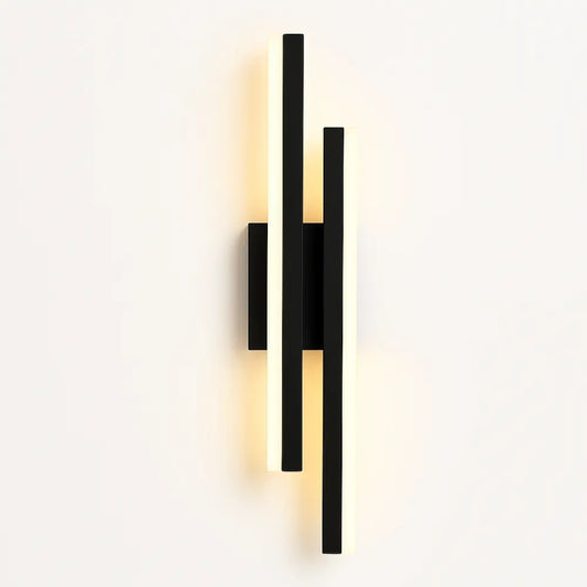 Applique murale LED design – Noir ou Doré – Éclairage moderne & élégant
