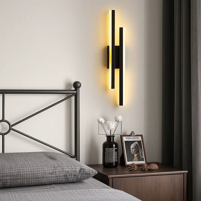 Applique murale LED design – Noir ou Doré – Éclairage moderne & élégant