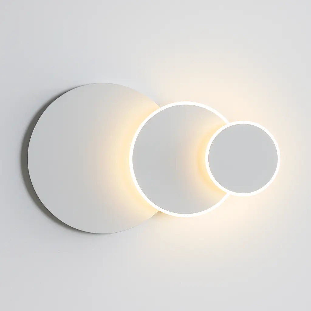 Applique murale LED design moderne rotative 350° - Eclipse 3 en 1