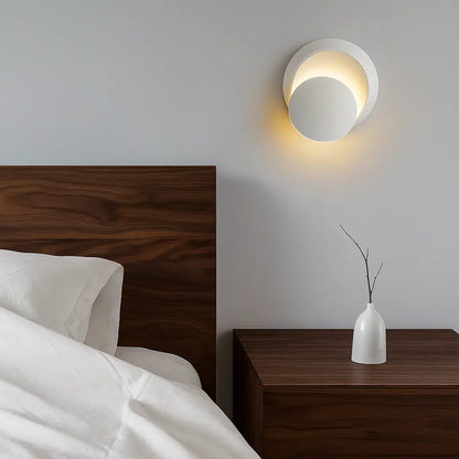 Applique murale LED rotative 360° – Design moderne en aluminium