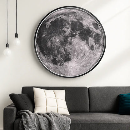 Applique murale Lune LED – Lampe décorative 3D dimmable pour chambre et salon