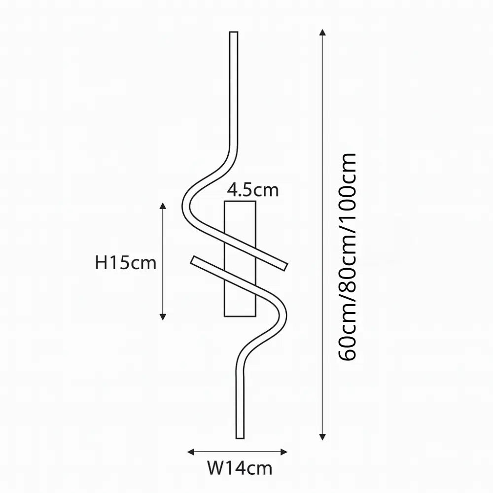 Applique Murale LED Moderne – Éclairage Design pour Salon, Chambre ou Escalier