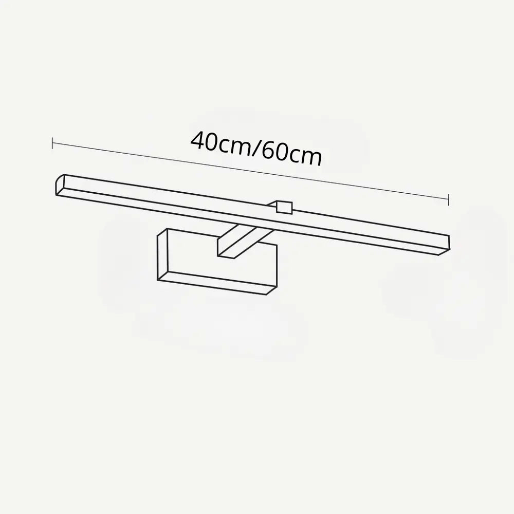 Applique LED miroir salle de bain – Éclairage mural étanche IP44