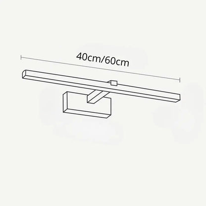 Applique LED miroir salle de bain – Éclairage mural étanche IP44