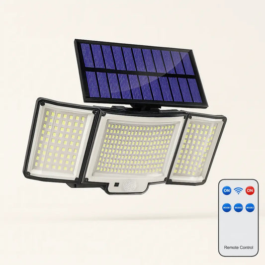 Applique murale solaire LED extérieure avec détecteur de mouvement