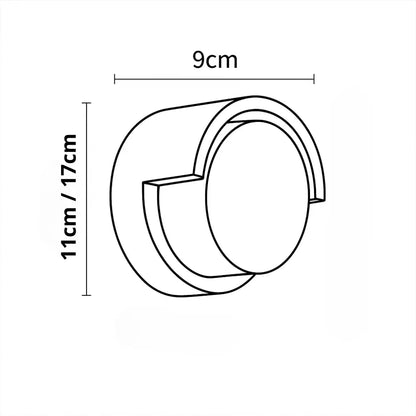 Applique murale LED extérieure – Détecteur de mouvement – Blanc chaud ou froid