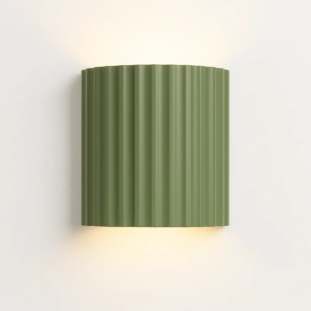 Applique Murale Demi-Cylindre LED – Style Moderne et Scandinave