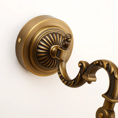 Applique murale rétro en laiton massif – Lampe LED décorative miroir salle de bain