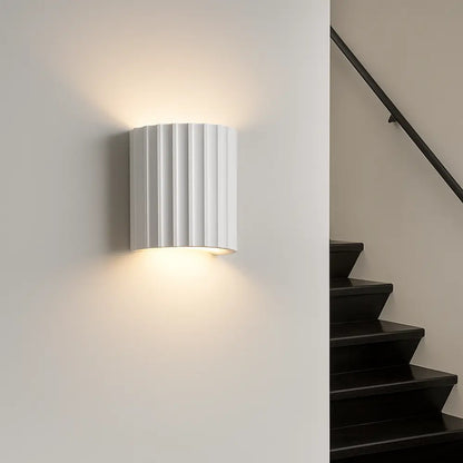 Applique Murale Demi-Cylindre LED – Style Moderne et Scandinave