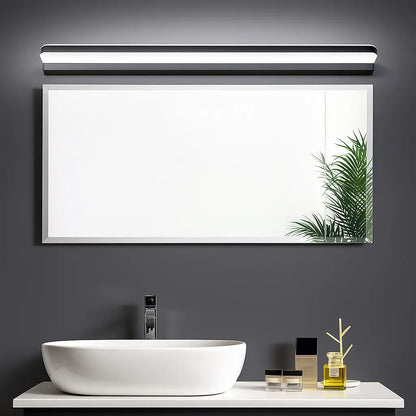 Applique murale LED pour miroir – Noir ou métal, design moderne salle de bain
