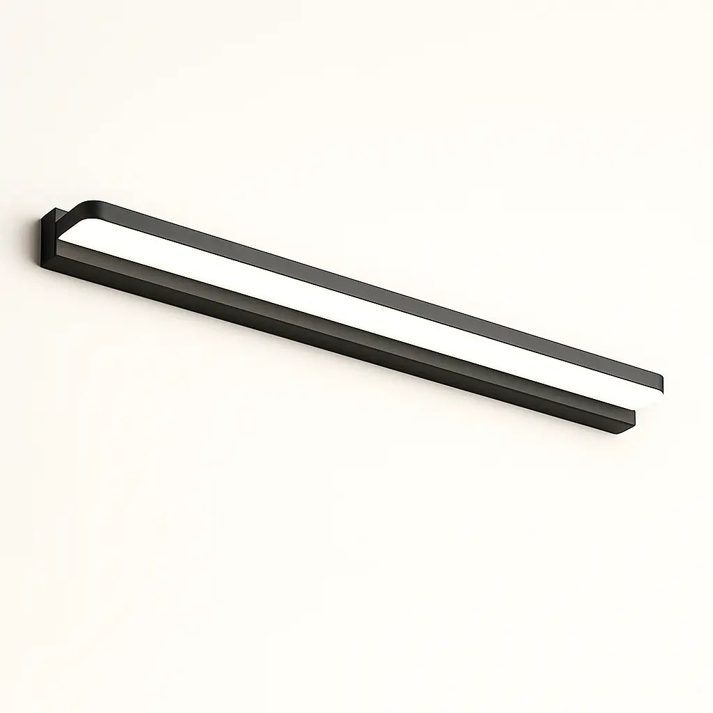 Applique murale LED pour miroir – Noir ou métal, design moderne salle de bain