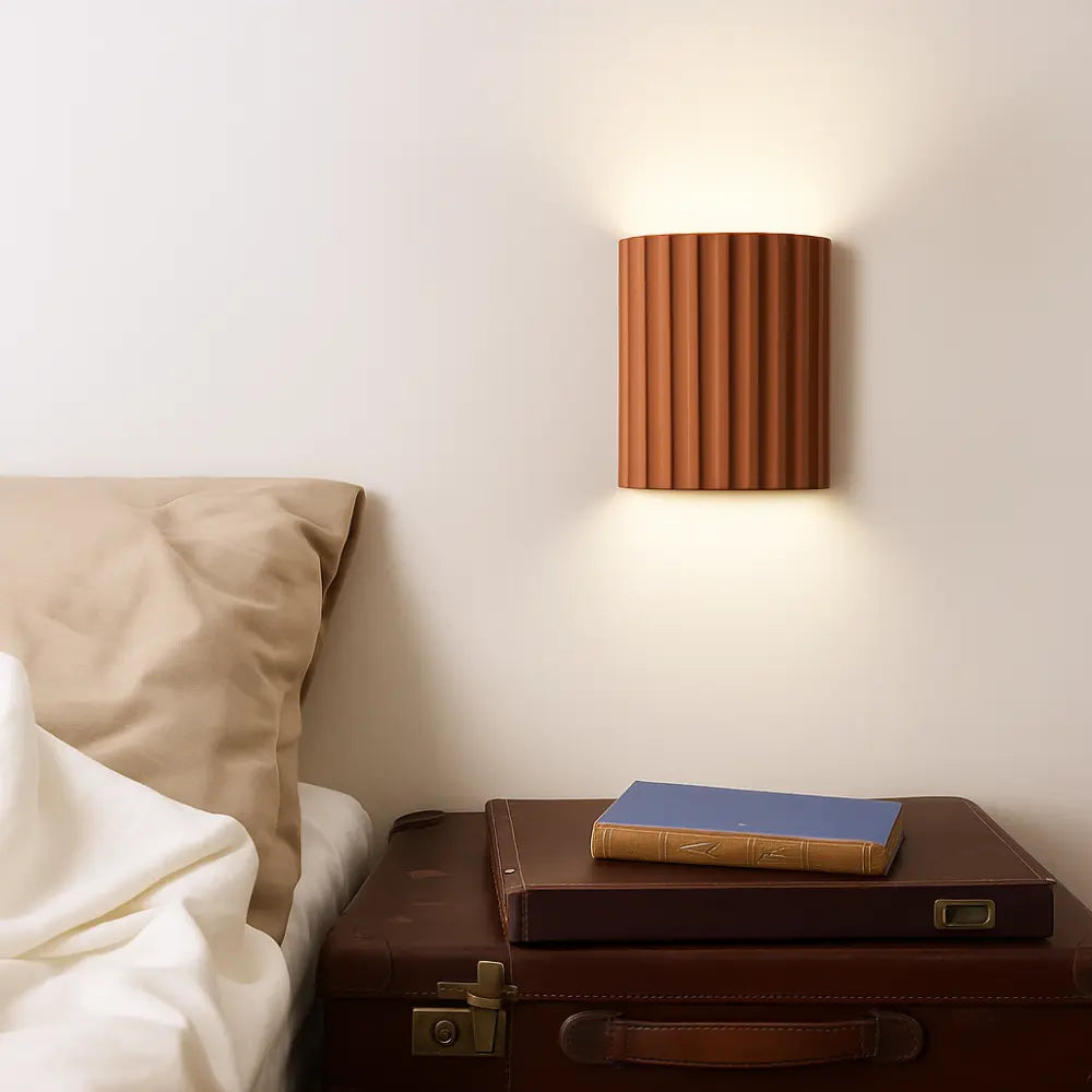 Applique Murale Demi-Cylindre LED – Style Moderne et Scandinave