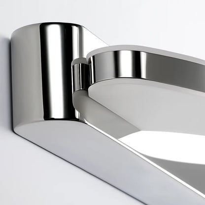 Applique murale salle de bain LED design chrome – Éclairage moderne et élégant
