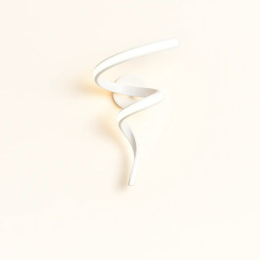 Applique murale LED design spirale – Moderne pour salon, chambre ou couloir