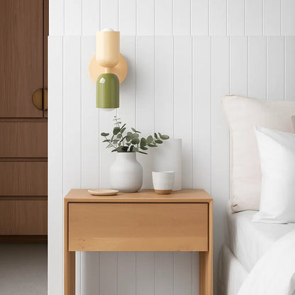 Applique murale design bicolore – Style scandinave et moderne
