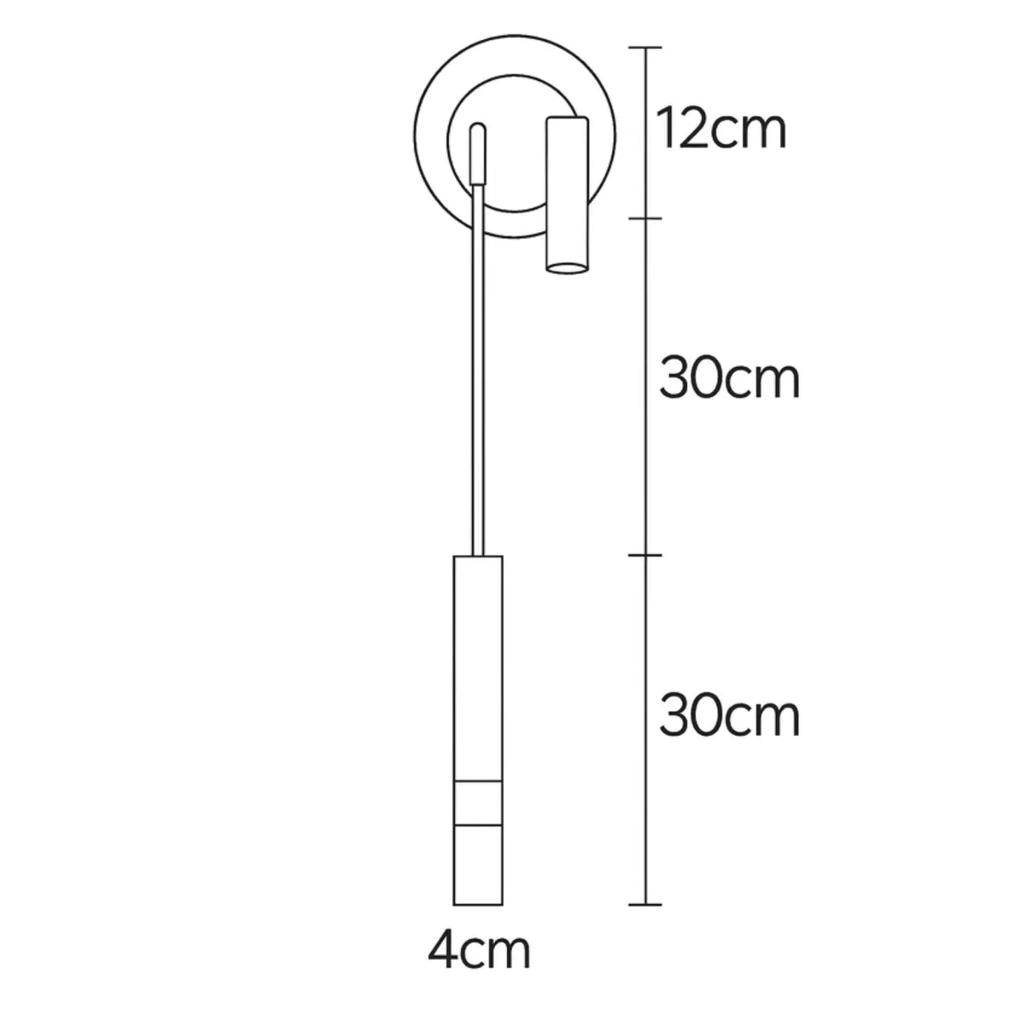 Applique Murale Design LED avec Liseuse – Lampe de Chevet Murale Moderne Noire & Dorée
