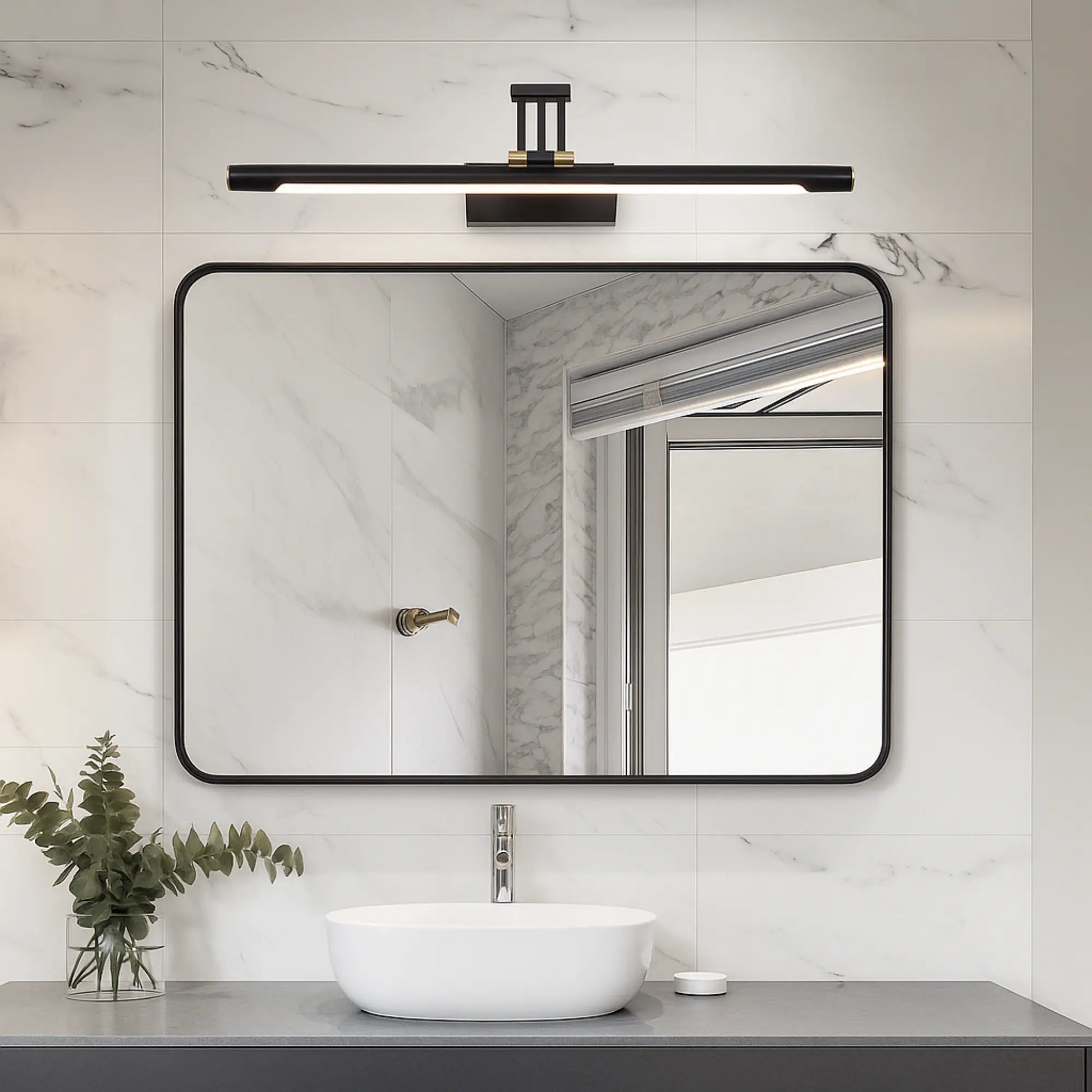 Applique Murale Salle de Bain LED – Design Moderne pour Miroir, IP44 Étanche