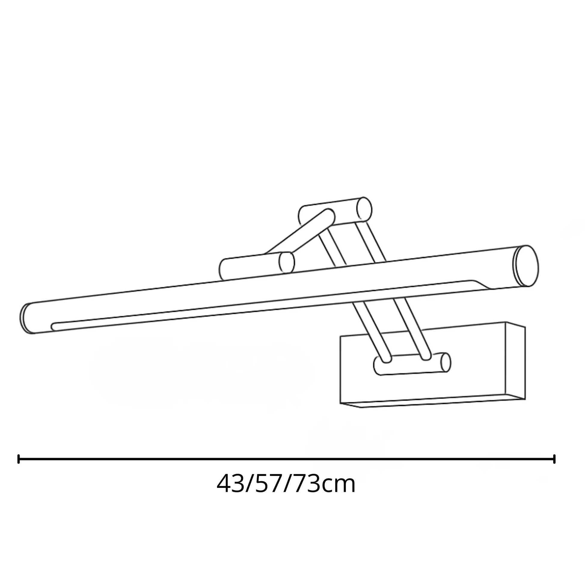 Applique Murale Salle de Bain LED – Design Moderne pour Miroir, IP44 Étanche