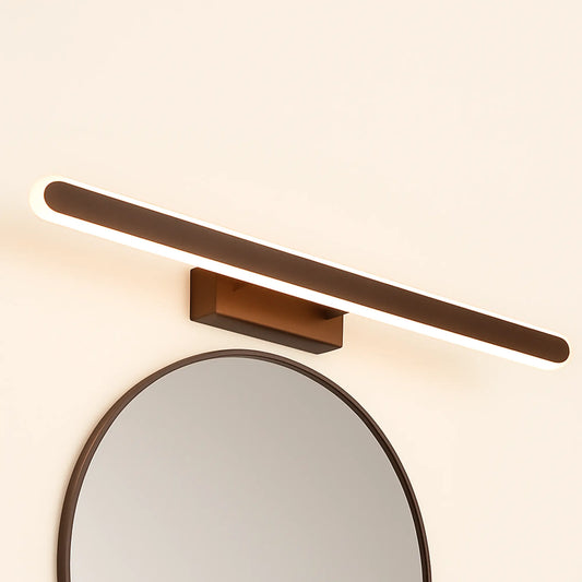 Applique Murale Salle de Bain Marron – Éclairage LED Design Moderne