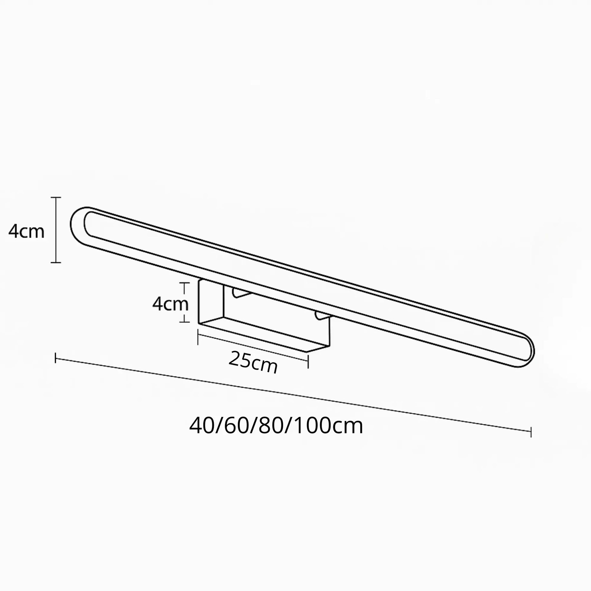 Applique Murale Salle de Bain Marron – Éclairage LED Design Moderne