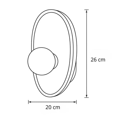 Applique murale LED bois naturel – lumière chaude, design moderne