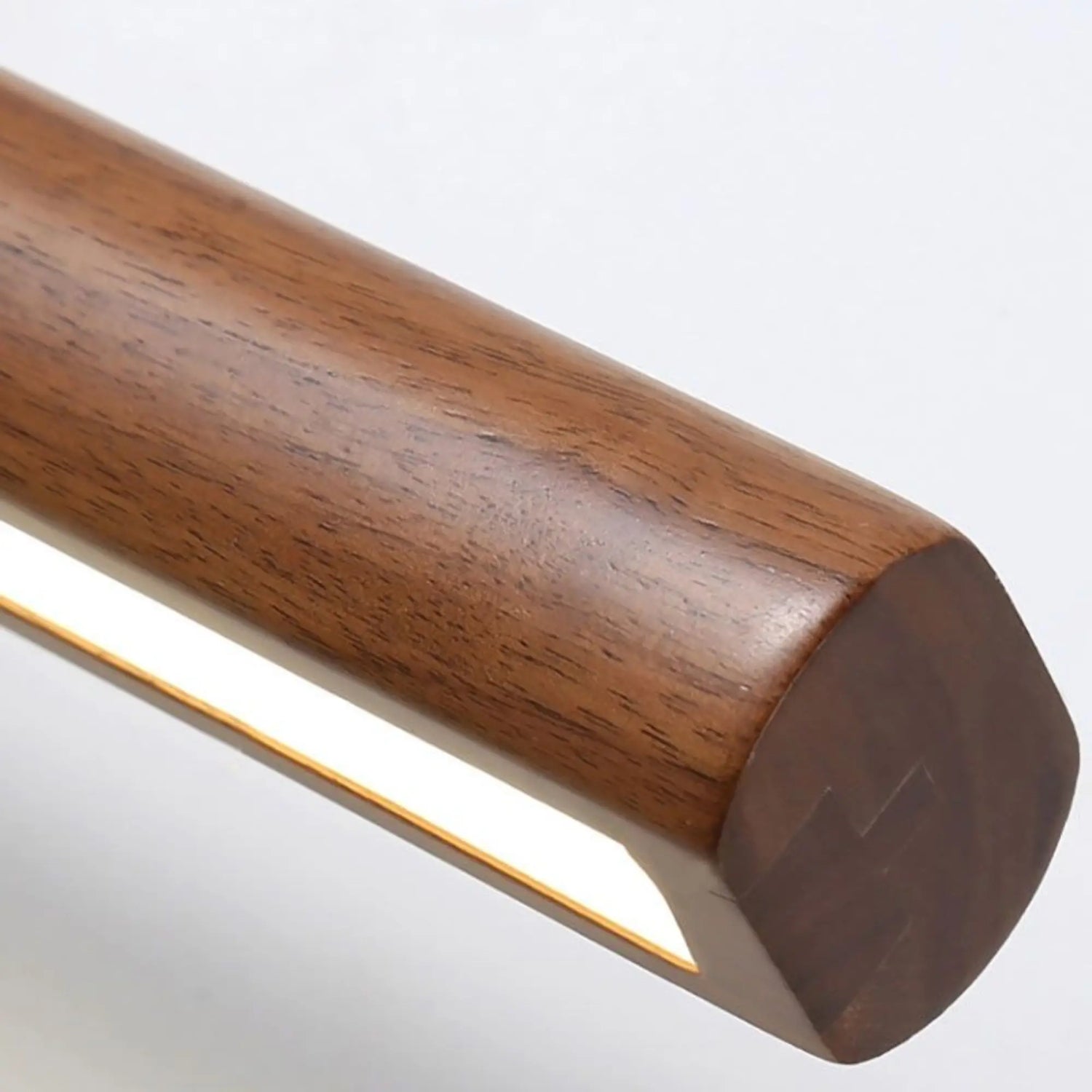 Applique murale LED bois rotatif – éclairage chaud pour salle de bain ou chambre