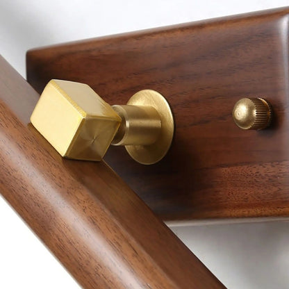 Applique murale LED bois rotatif – éclairage chaud pour salle de bain ou chambre