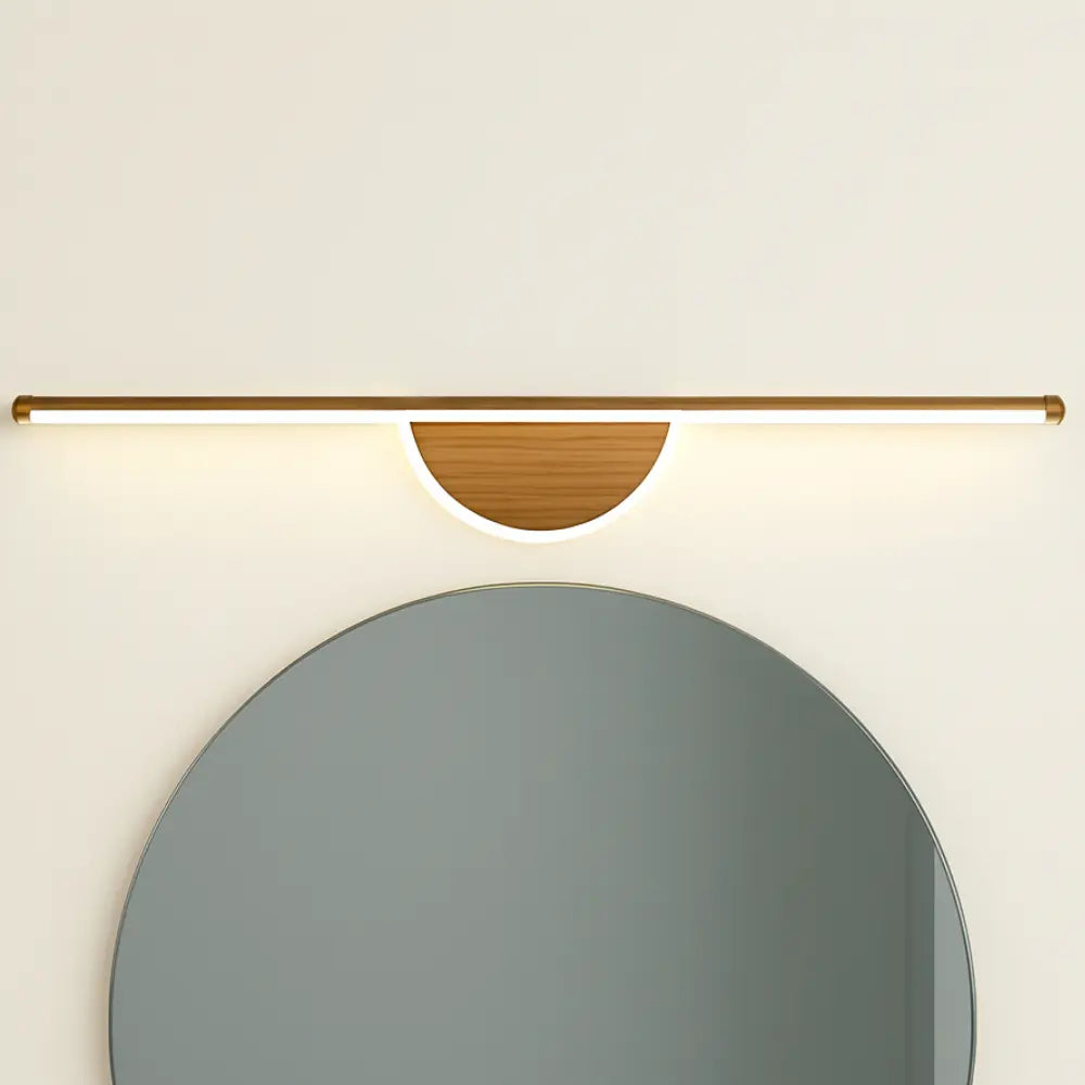 Applique murale LED moderne – éclairage bande bois pour salle de bain et miroir