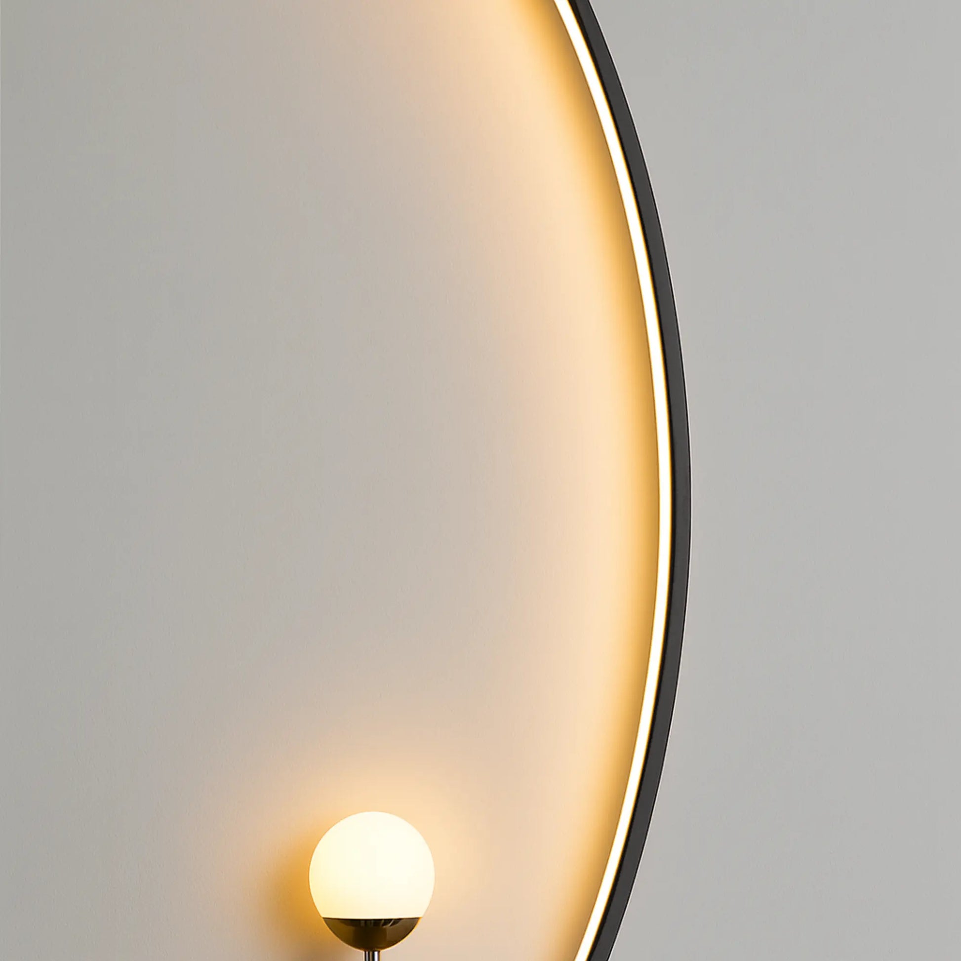 Applique murale LED moderne – design arc lumineux minimaliste
