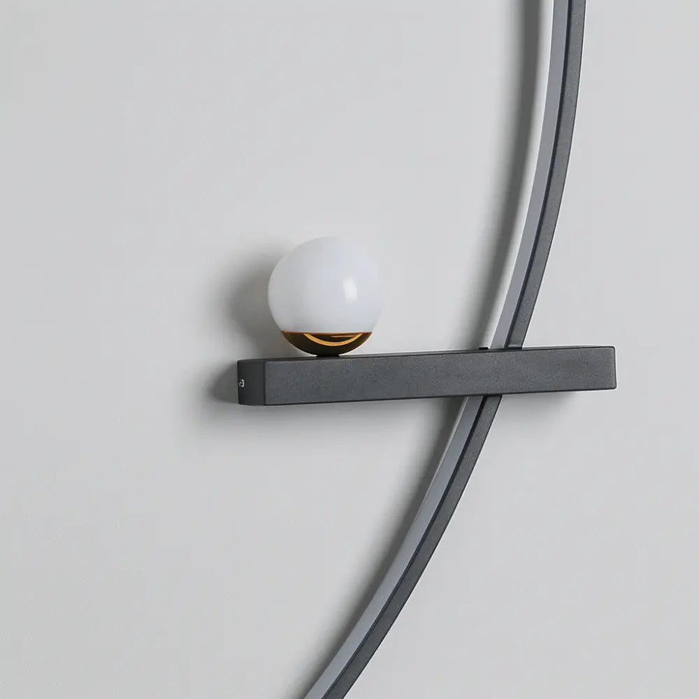 Applique murale LED moderne – design arc lumineux minimaliste