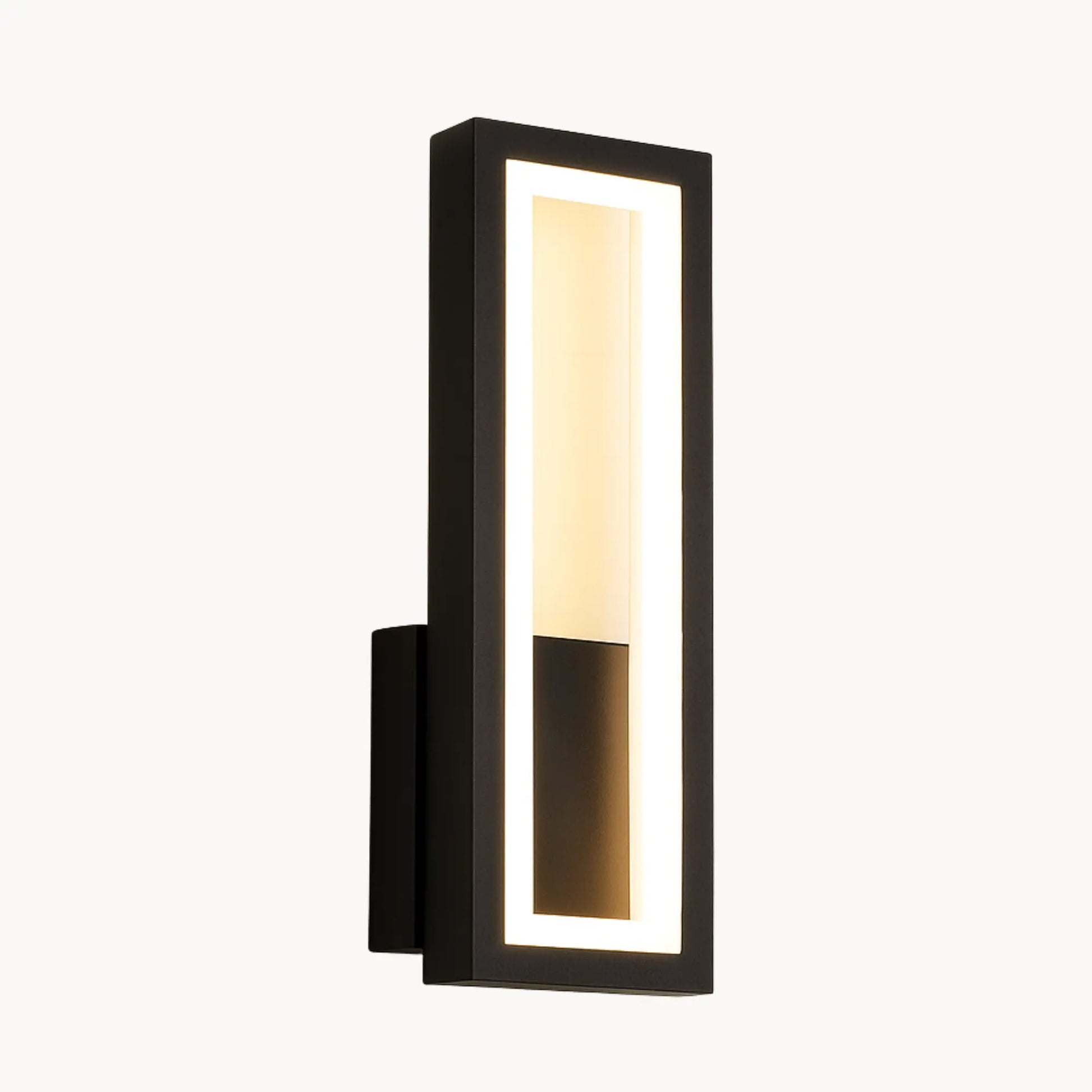 Applique murale LED moderne – design rectangulaire vertical minimaliste